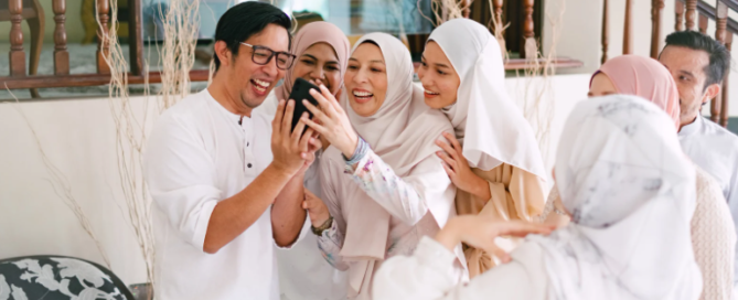 Lebaran bersama keluarga