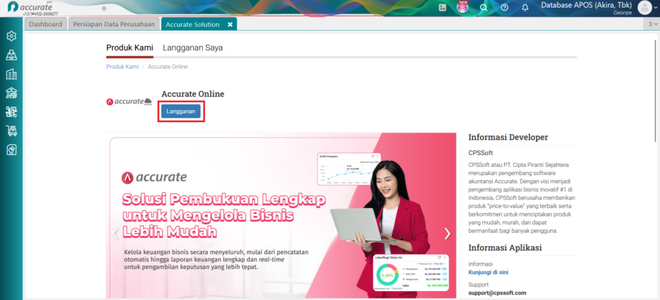 Integrasi Accurate Online dan Accurate POS